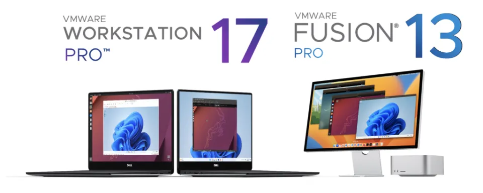 VMware Fusion Pro及Workstation Pro即日起对个人用户免费